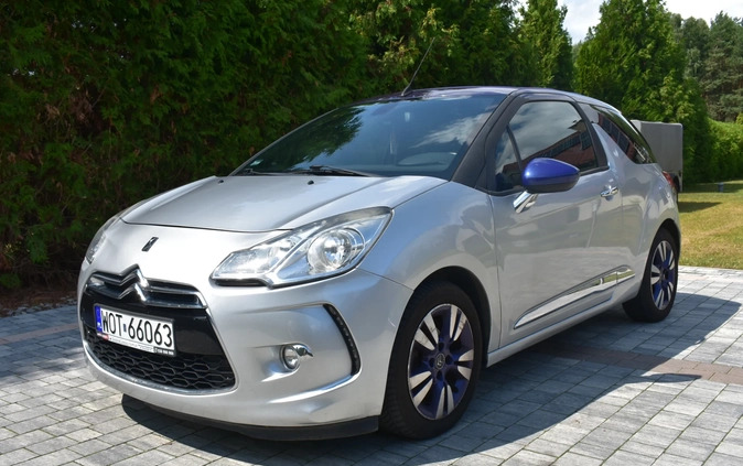 Citroen DS3 cena 23700 przebieg: 194500, rok produkcji 2013 z Pobiedziska małe 407